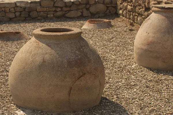 Excavation Civilisation Des Grecs Anciens Cave Dans Ancienne Forteresse Byala — Photo