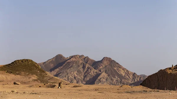 西奈半岛的荒漠和山脉 岩石和峡谷 承诺的土地 — 图库照片