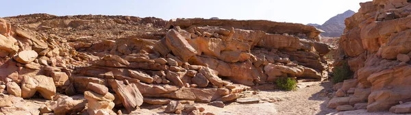 Coloured Canyon Een Rotsformatie Het Schiereiland Sinai Bezienswaardigheden Nuweiba Egypte — Stockfoto