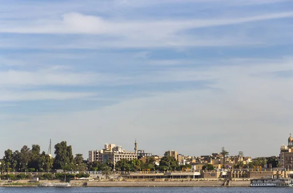 Luxor Mısır Karnak Tapınağı Amun Kompleksi Nil Den Antik Şehir — Stok fotoğraf