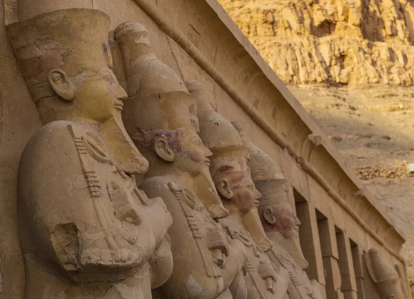 Mortuary Temple Hatshepsut Džeser Džeseru Holy Holies Který Nachází Horním — Stock fotografie