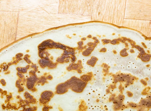 Pancake Goreng Tekstur Adonan Sebuah Memperlakukan Pada Shrove Selasa Produk — Stok Foto