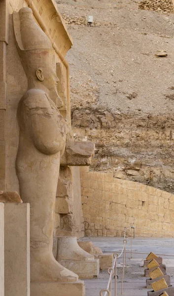 Mortuary Temple Hatshepsut Djeser Djeseru Holy Holies Located Upper Egypt — Stockfoto