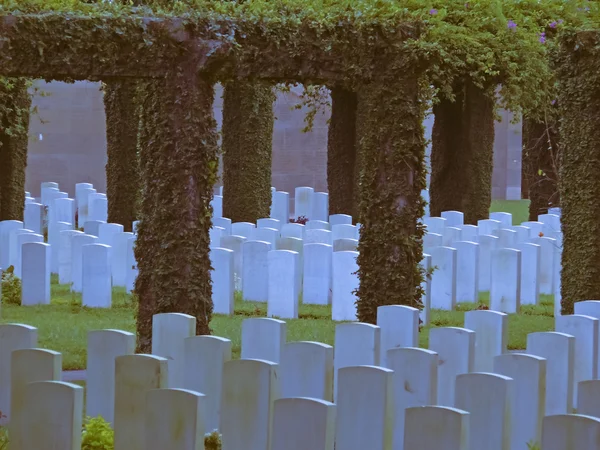 Kirkee Khadki War Cemetery Fue Creado Para Recibir Tumbas Segunda — Foto de Stock