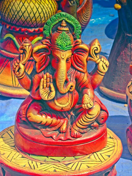 Escultura de terracota, Señor Ganesha —  Fotos de Stock