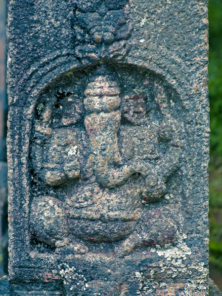 Бог Гаджанана Храме Раджараджешвари Каннур Керала Индия — стоковое фото