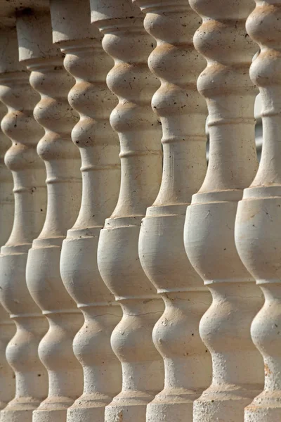 Stone Balustrade Riling India — 图库照片