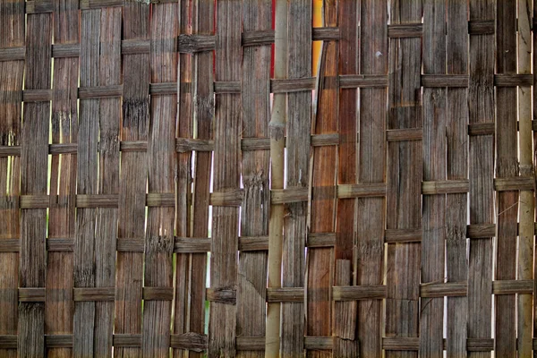 Traditional Bamboo Fence India — Stock Photo, Image