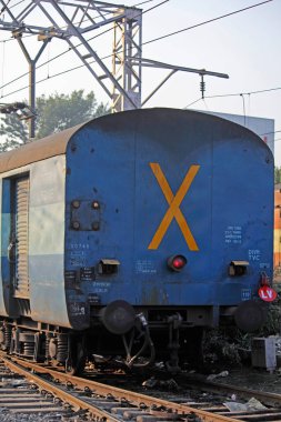 Tren, Demiryolu, Pune, Maharashtra, Hindistan