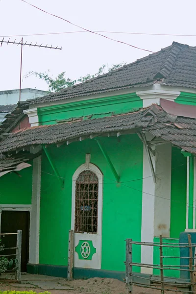 Goan Architecture Stary Dom Struktura Goa Indie — Zdjęcie stockowe