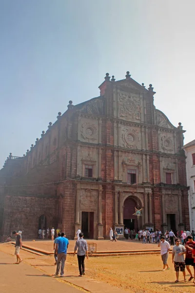 Basílica de Bom Jesus (n. 1605) contiene la Tumba de San Francisco Javier , —  Fotos de Stock