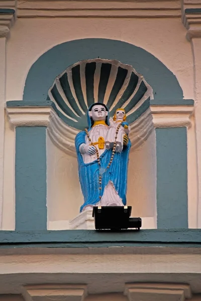A Igreja de Nossa Senhora do Rosário, Margao, Goa, Índia — Fotografia de Stock