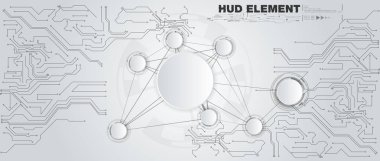 Vektör dijital teknoloji kavramı. Arka plan. Eps10