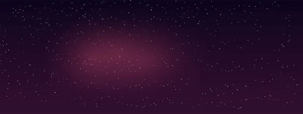 Fond Des Étoiles Spatiales Vecteur Ciel Nocturne Clair — Image vectorielle