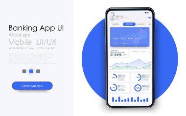 Çevrimiçi Ödeme veya Kredi Kartları uygulaması UI, UX, GUI, KIT gibi kredi kartları, kaydetme, çevrimiçi istatistik ve veri analizi gibi web siteleri menüsüne sahiptir. Dijital para piyasası, yatırım, finans. Çevrimiçi ödeme.