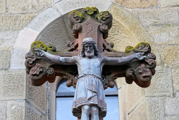 Иисус Кресте — стоковое фото