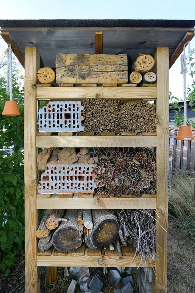 Käferhotel Oder Insektenhotel — Stockfoto