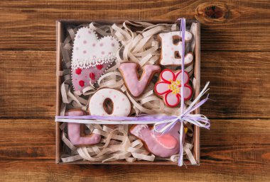 gingerbread seviyorum eyer çiçek kuş kuş hediye renkli sw ambalaj