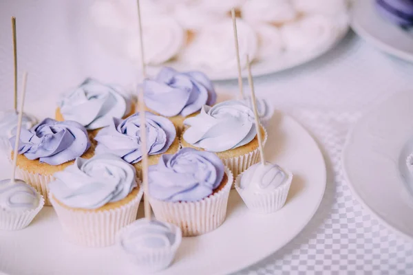 Dulces de mesa Dulces de mesa de postre —  Fotos de Stock