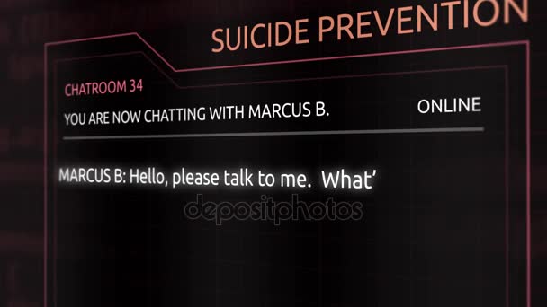 Suicide Prevention Chat Room Transcript Person With Deep Depression