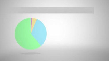 Grafik - genel boş sürüm için oda ile birlikte genel pasta grafik animasyon