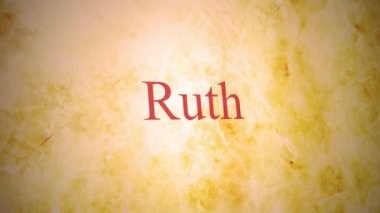Eski Ahit İncil serisi - Ruth kitaplar