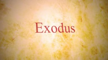 Eski Ahit İncil serisi - Exodus kitaplar