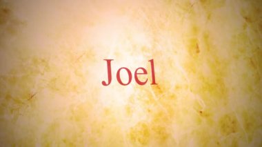 Eski Ahit İncil serisi - Joel kitap