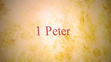 Kitap Yeni Ahit İncil serisi - 1 Peter
