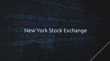 Kurumsal Stock Market alışverişi animasyon serisi - New York Menkul Kıymetler Borsası