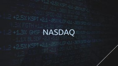 Kurumsal Stock Market alışverişi animasyon serisi - Nasdaq