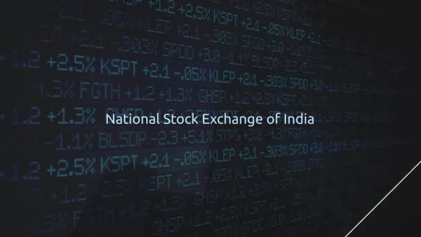 Bourses d'entreprises série animée - National Stock Exchange of India 