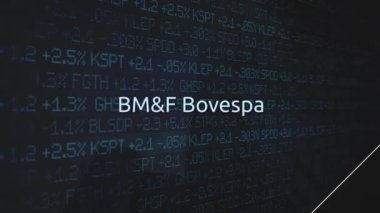 Kurumsal Stock Market alışverişi animasyon serisi - Bm ve F Bovespa