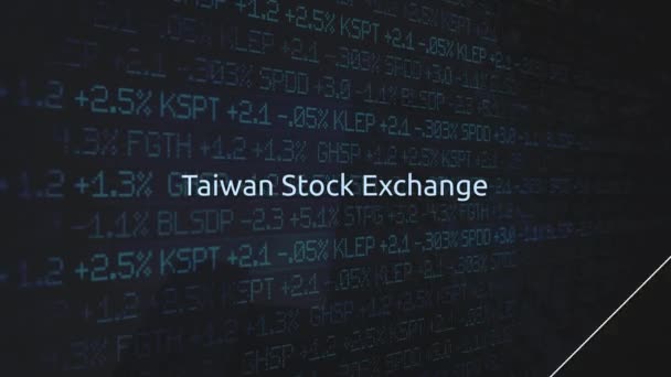 Bourses d'entreprises série animée - Taiwan Stock Exchange 