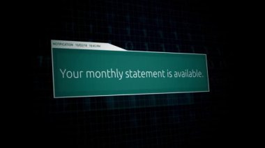 Aylık cevabın bu kullanılabilir - bildirim bankacılık online