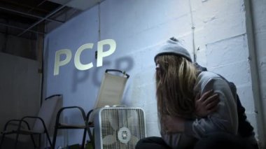 Bir bağımlısı yoksunluk belirtileri ile metin - Pcp ile mücadele