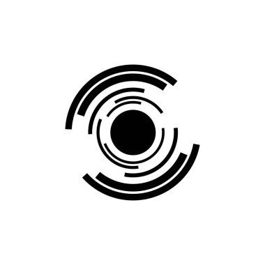 Teknik daire. Vektör çizim. Şablon