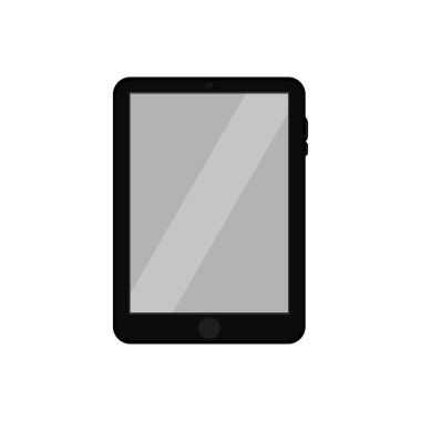 Tablet. Düz stil. Vektör