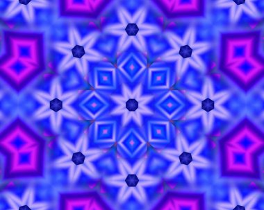 Basit soyut arkaplan. Kaleydoskop tasarımı. Pankart veya kapak için şablon