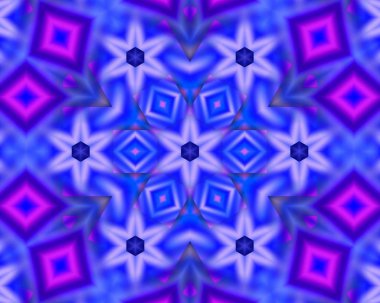 Basit soyut arkaplan. Kaleydoskop tasarımı. Pankart veya kapak için şablon