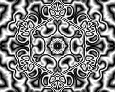 Basit soyut arkaplan. Kaleydoskop tasarımı. Pankart veya kapak için şablon