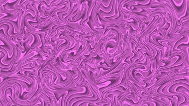 Fraktal çizgiler eğrili soyut renkli arkaplan. Mermer efektli yatay desen. Stok vektörü grafiği