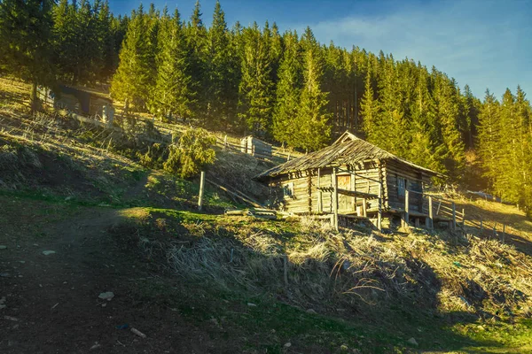 Landschaft aus den felsigen Fagaras-Bergen in Rumänien — Stockfoto