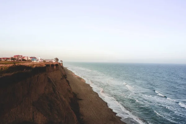 Deniz Doğa Deniz Kıyısı Plaj Duvar Kağıdı Manzara Işarete — Stok fotoğraf