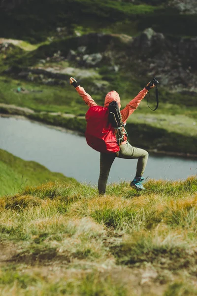 Happy Traveler Lake — Stock Photo, Image