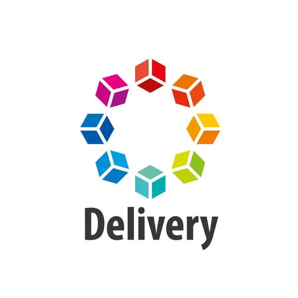 Delivery Logo Template — Stock Vector