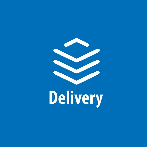 Modèle de logo de livraison — Image vectorielle