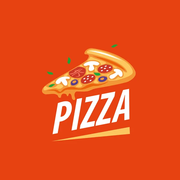 Logotipo do vetor pizza — Vetor de Stock