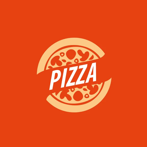 Logo pizza vector — Vector de stock