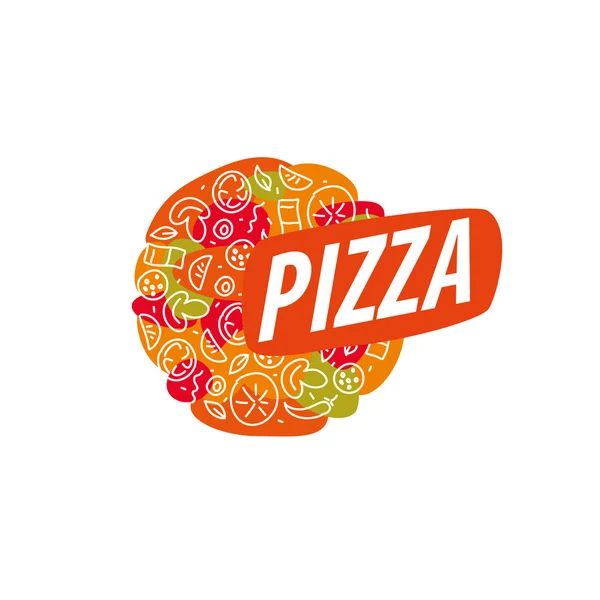 Logotipo do vetor pizza —  Vetores de Stock